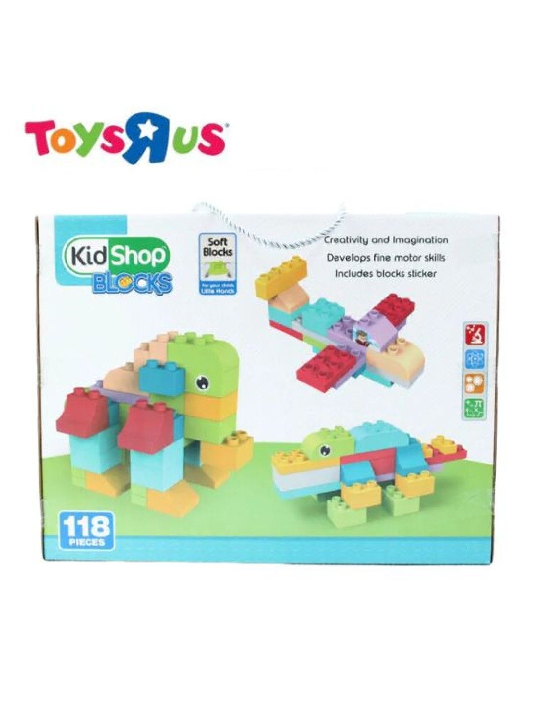 Toys R Us KidShop Soft Blocks 118pcs (No Color- Image 3)