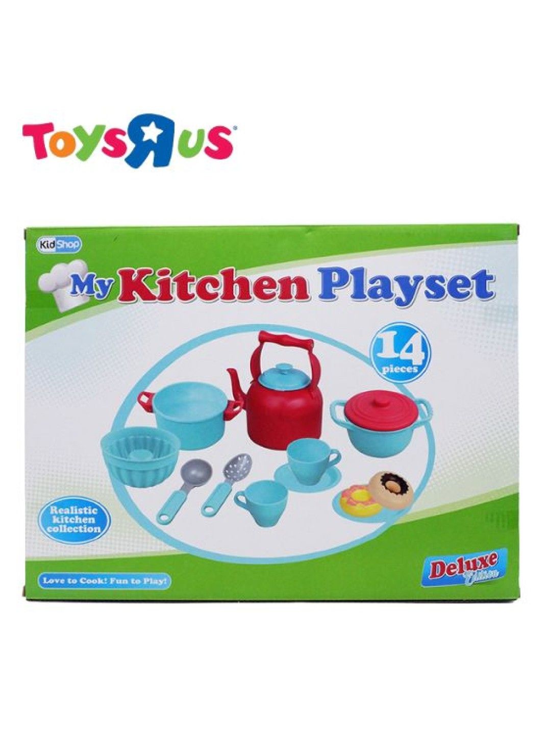 Toys R Us KidShop 14 Pieces Kitchen Playset Deluxe Edition (No Color- Image 2)