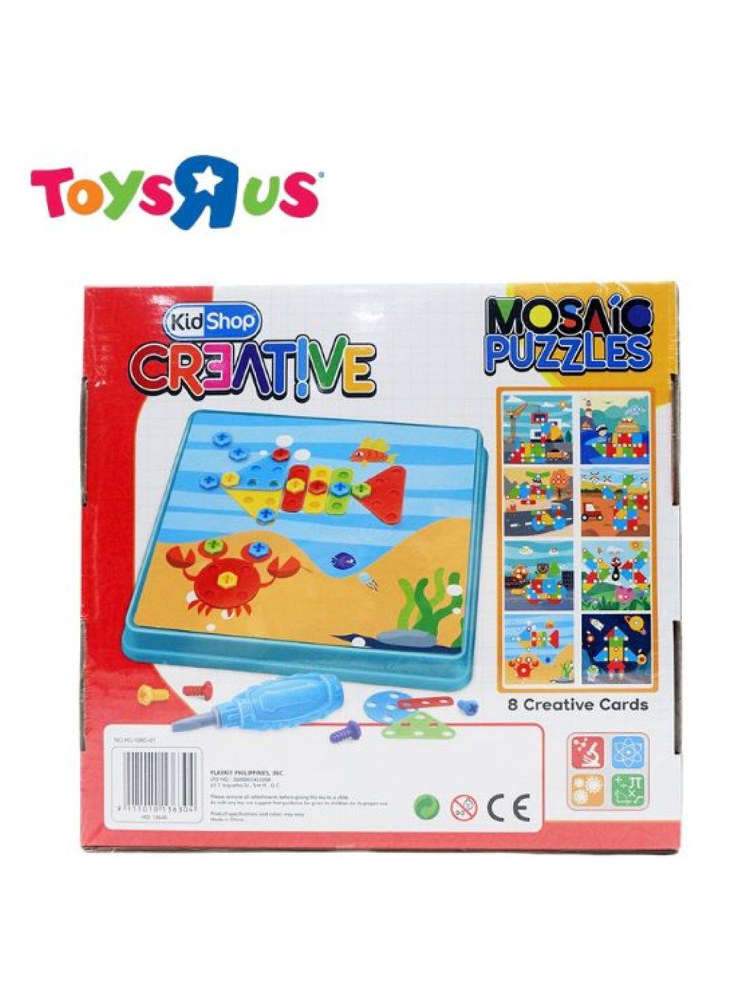 Toys R Us KidShop Creative Pad Mosaic Puzzles - Space (No Color- Image 2)