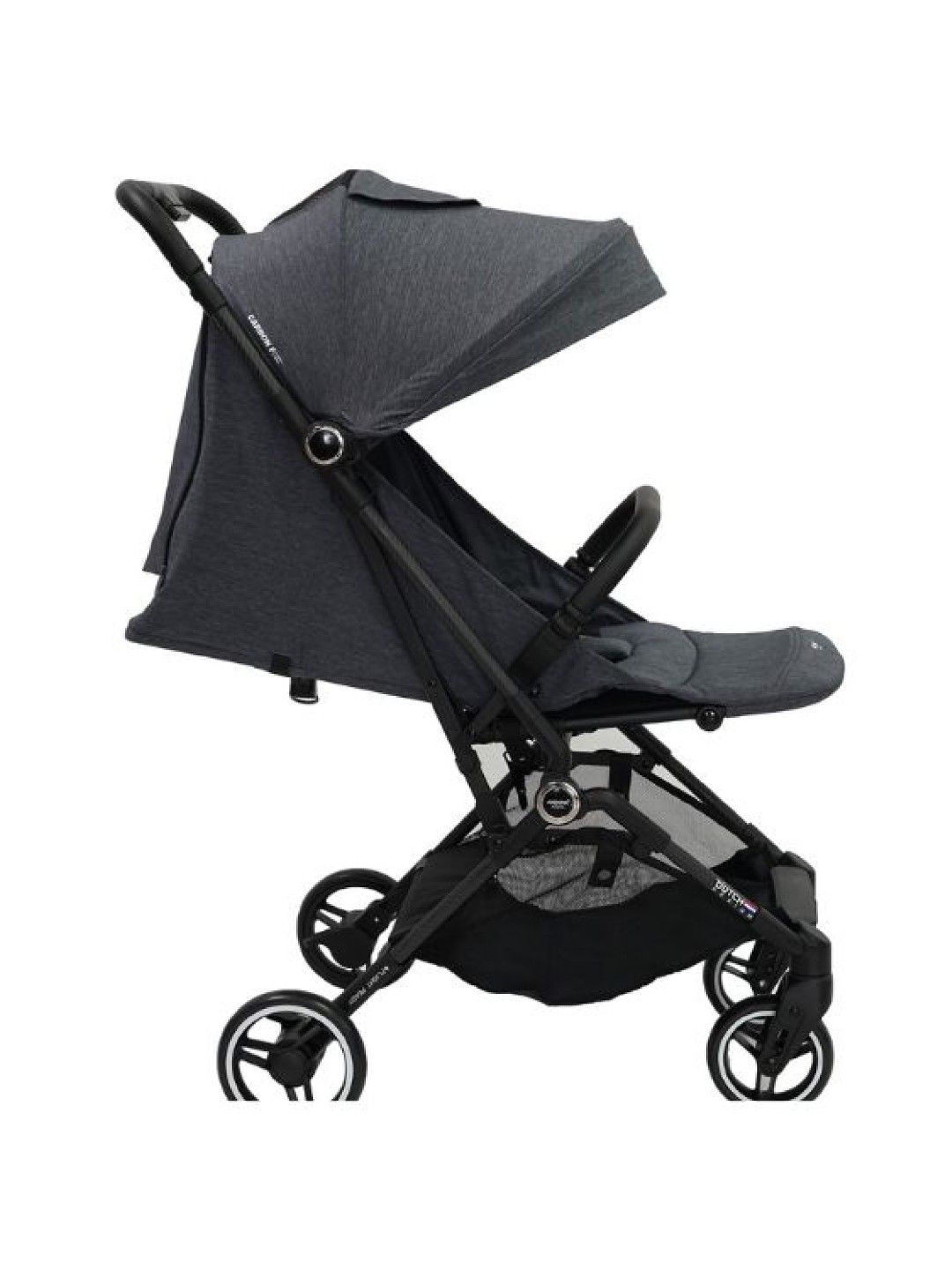 Akeeva Carbon Fiber Stroller (Carbon-F) Cabin Sized (Grey- Image 3)