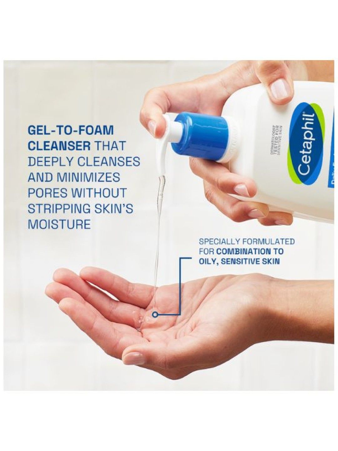 Cetaphil Daily Facial Cleanser (236ml) (No Color- Image 3)