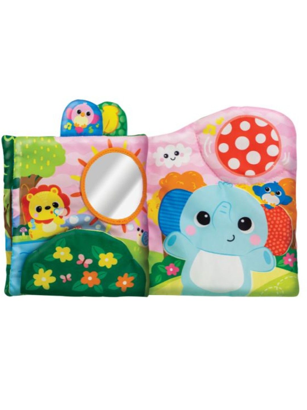 winfun Jungle Animals Sensory Book (No Color- Image 3)
