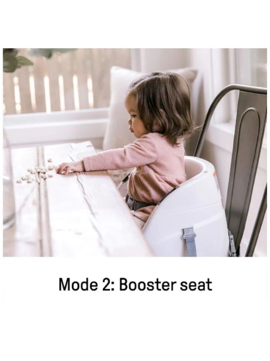 Summer Infant Baby Base 2-in-1 Booster Feeding and Floor Seat (Slate- Image 3)