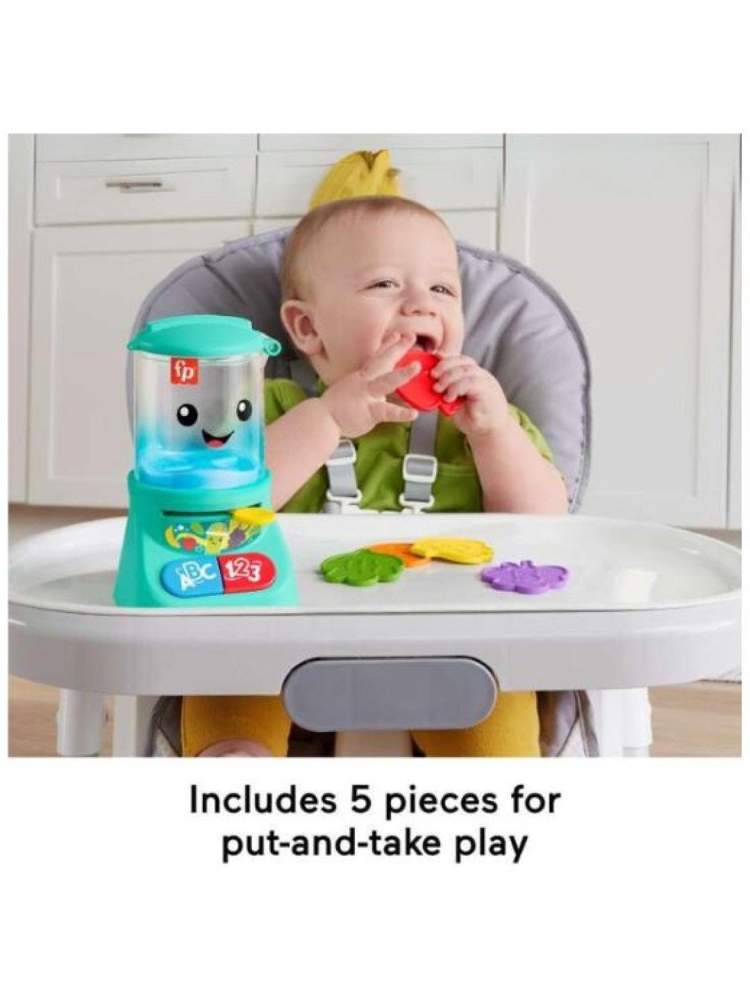 Fisher Price Laugh & Learn Counting & Colors Smoothie Maker (No Color- Image 3)