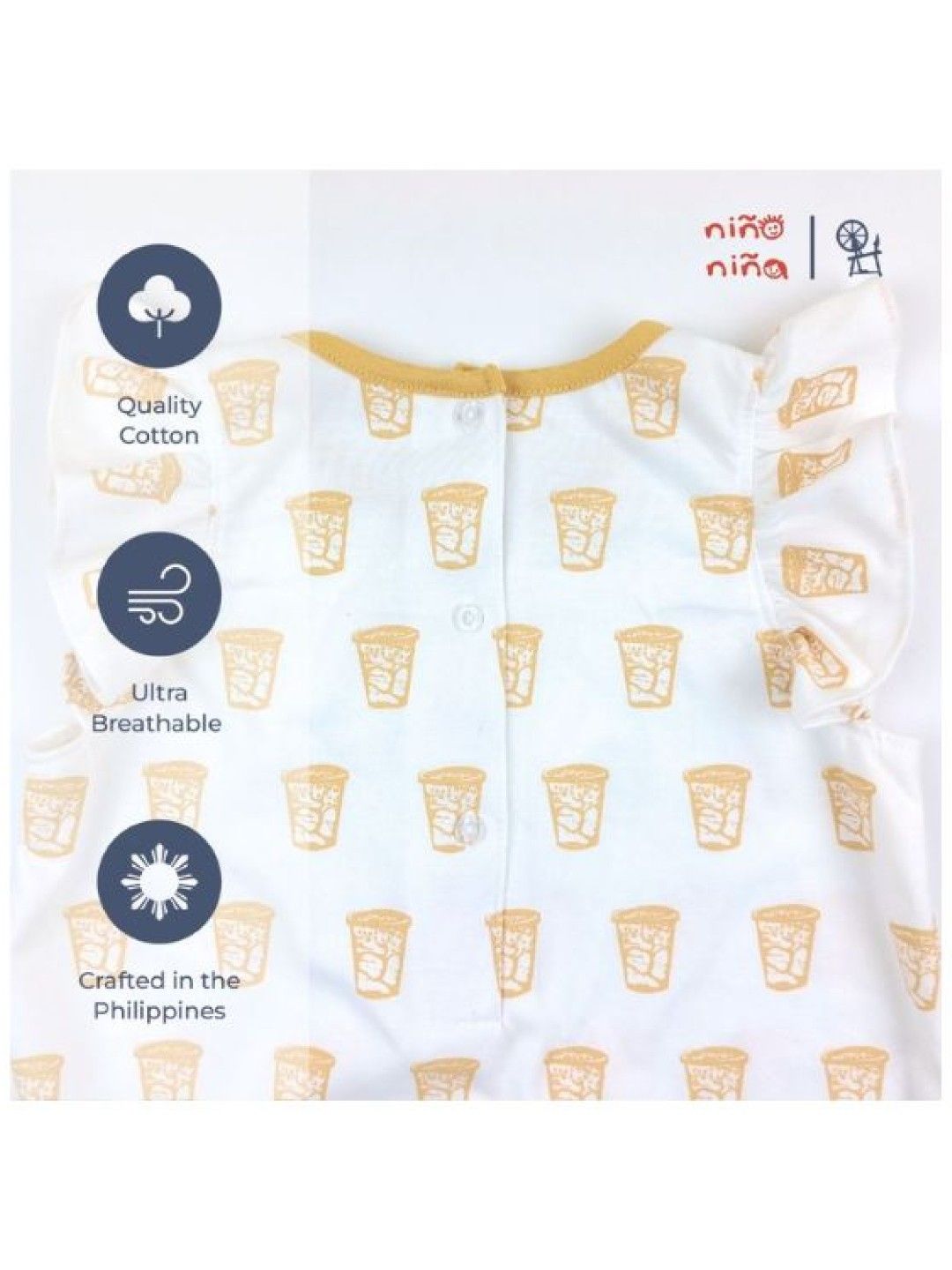 Looms Toddler Girls Onesie Pinoy Streat Collection (No Color- Image 3)