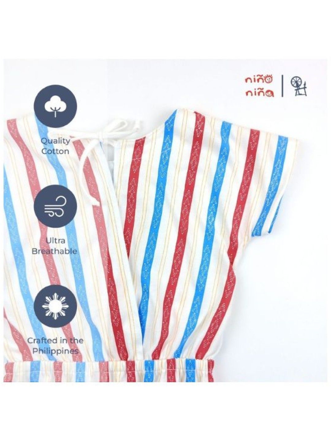 Looms Toddler Girls Jumpsuit Tapiserya Collection (No Color- Image 3)