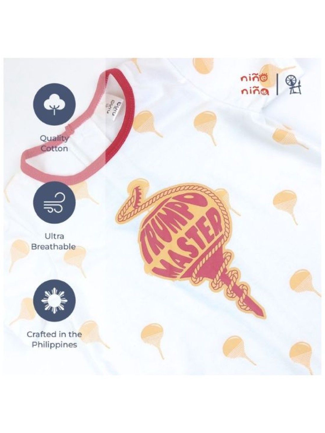 Looms Toddler Boys Romper Larong Atin Collection (No Color- Image 3)