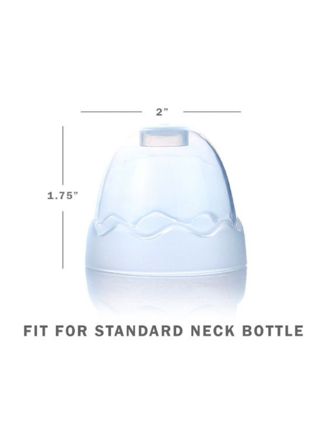 Huppy Buppy Dust Cover for Standard Neck Bottle (2pcs) (No Color- Image 3)