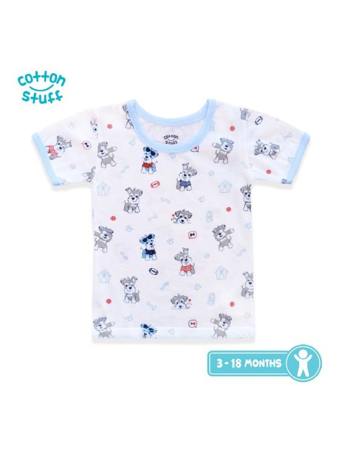 Cotton Stuff 3-piece T-Shirt (Bestfriend- Boy) (No Color- Image 3)