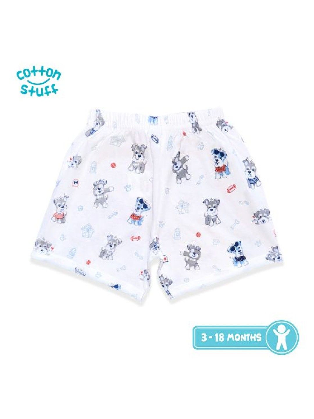Cotton Stuff 3-piece Shorts (Bestfriend- Boy) (No Color- Image 3)
