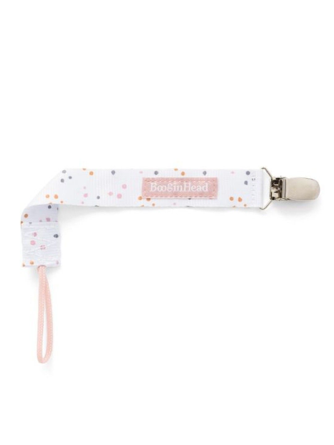 BooginHead PaciPal Plush & PaciGrip Combo - Pink Bunny (No Color- Image 3)