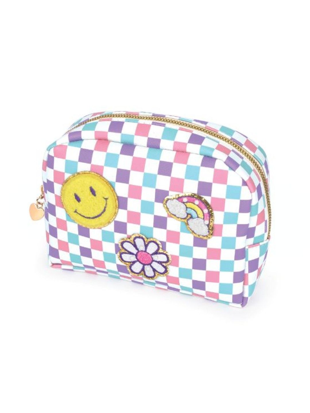 Make It Real Fashion Pouch With Patches (No Color- Image 3)