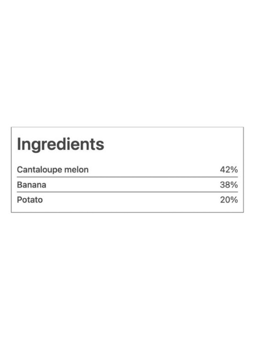 Peachy Baby Food Banana, Cantaloupe and Potato Purée (110g) (No Color- Image 3)