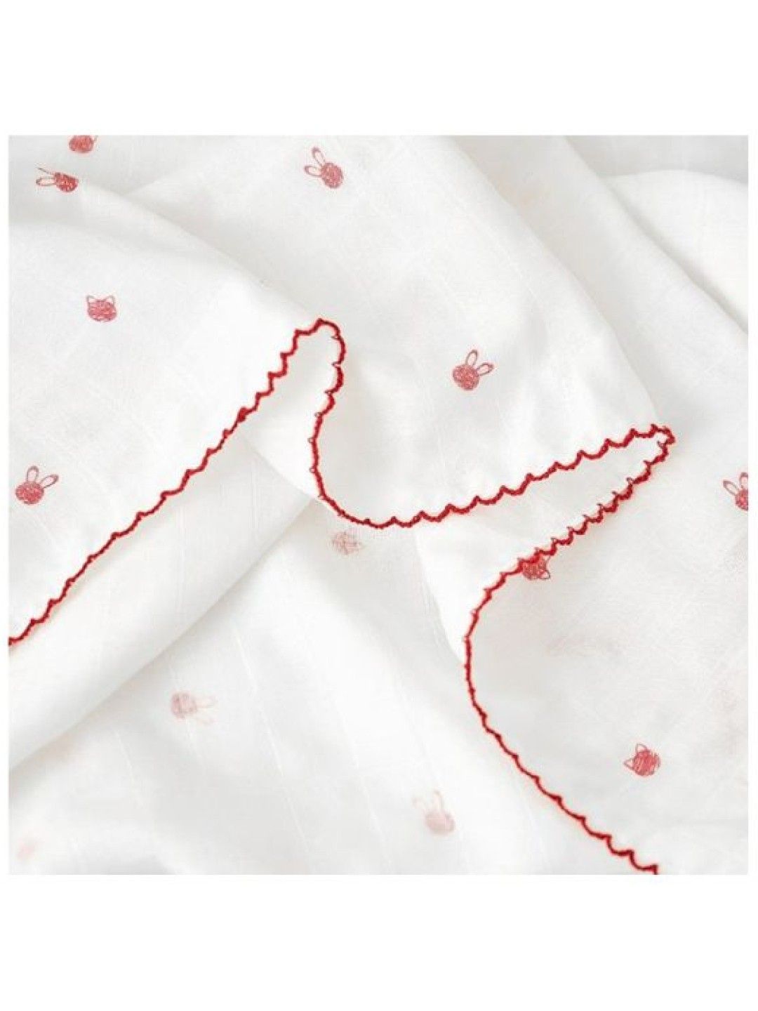 Milo & Gabby Baby Modal Blanket - Funny Rabbit (No Color- Image 3)