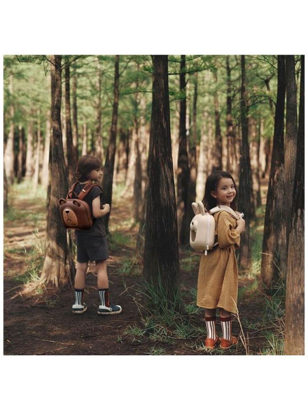 Zoy Zoii B18-B Forest Series Backpack - Rabbit (No Color- Image 3)