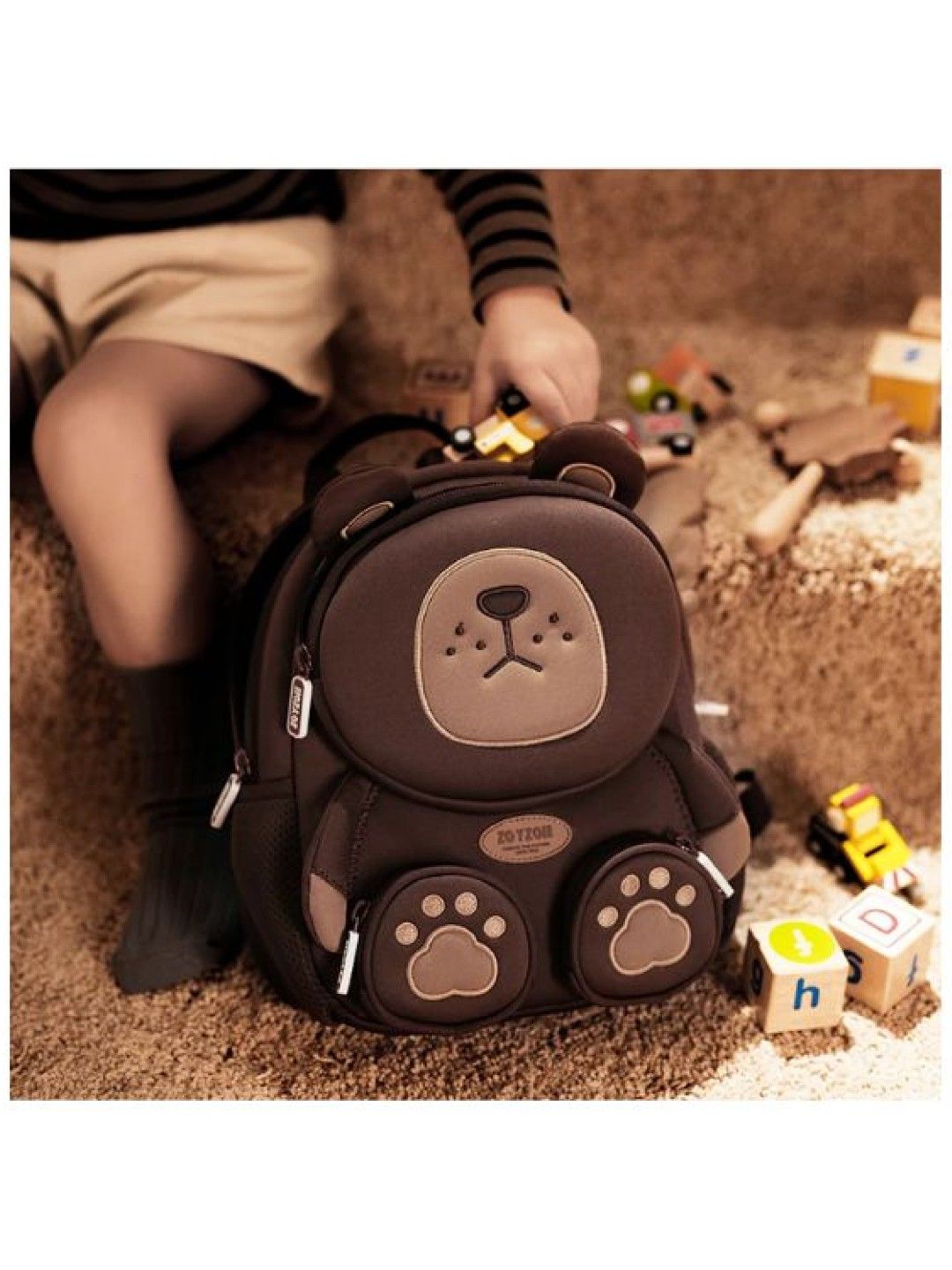 Zoy Zoii B38 Forest Series Backpack - Bear (No Color- Image 3)