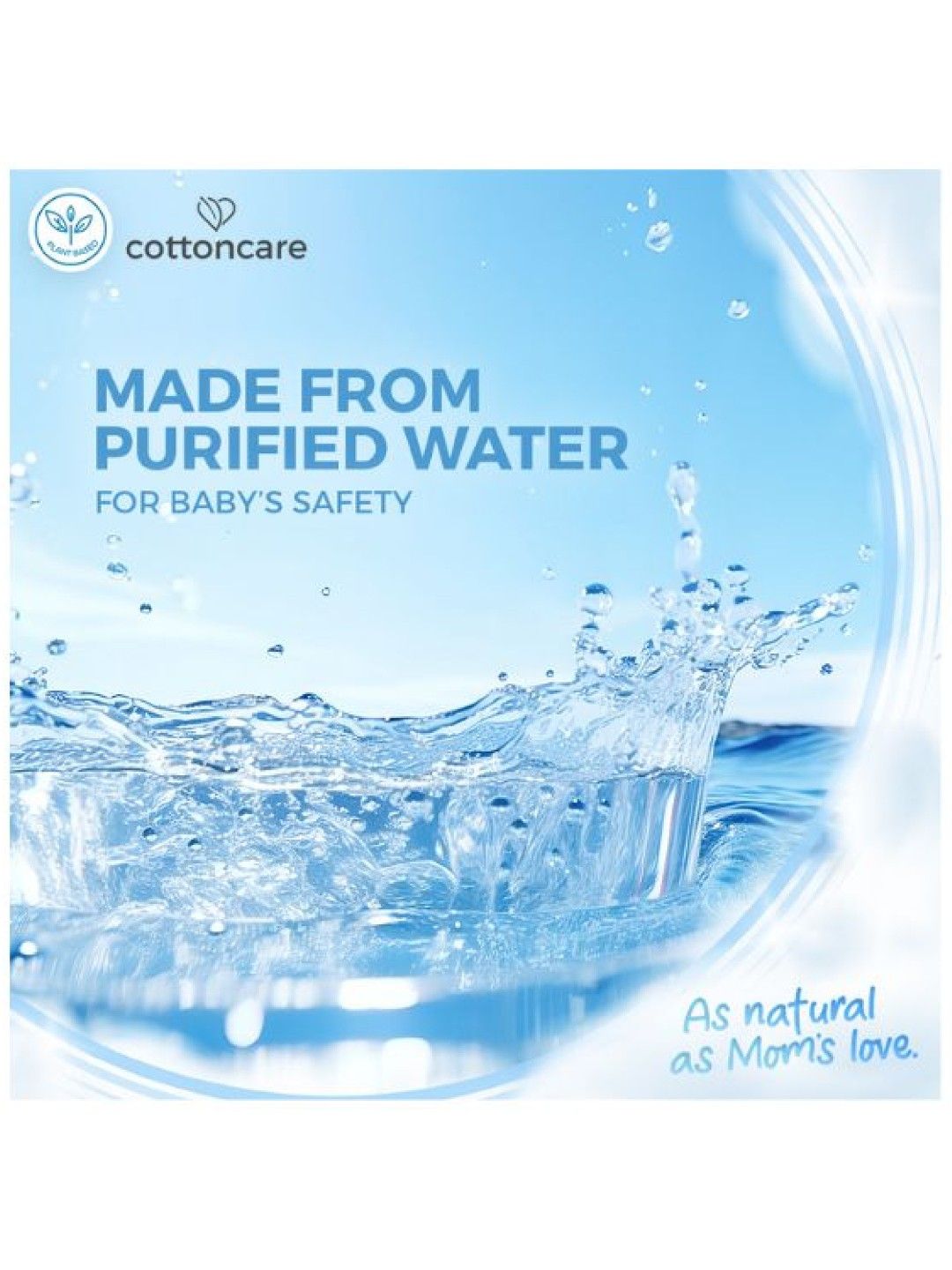 Cotton Central™ Cottoncare Natural Baby Bottle Wash - Unscented (1500 ml) (No Color- Image 3)