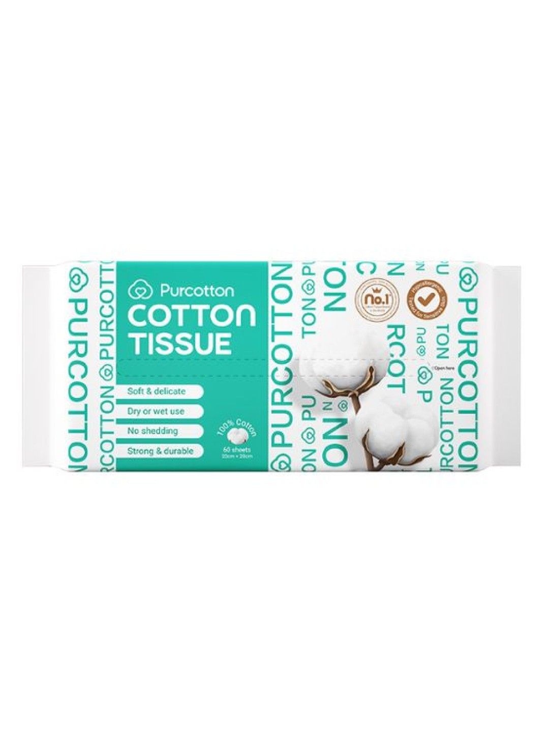 Purcotton Cotton Tissue 60s (No Color- Image 3)