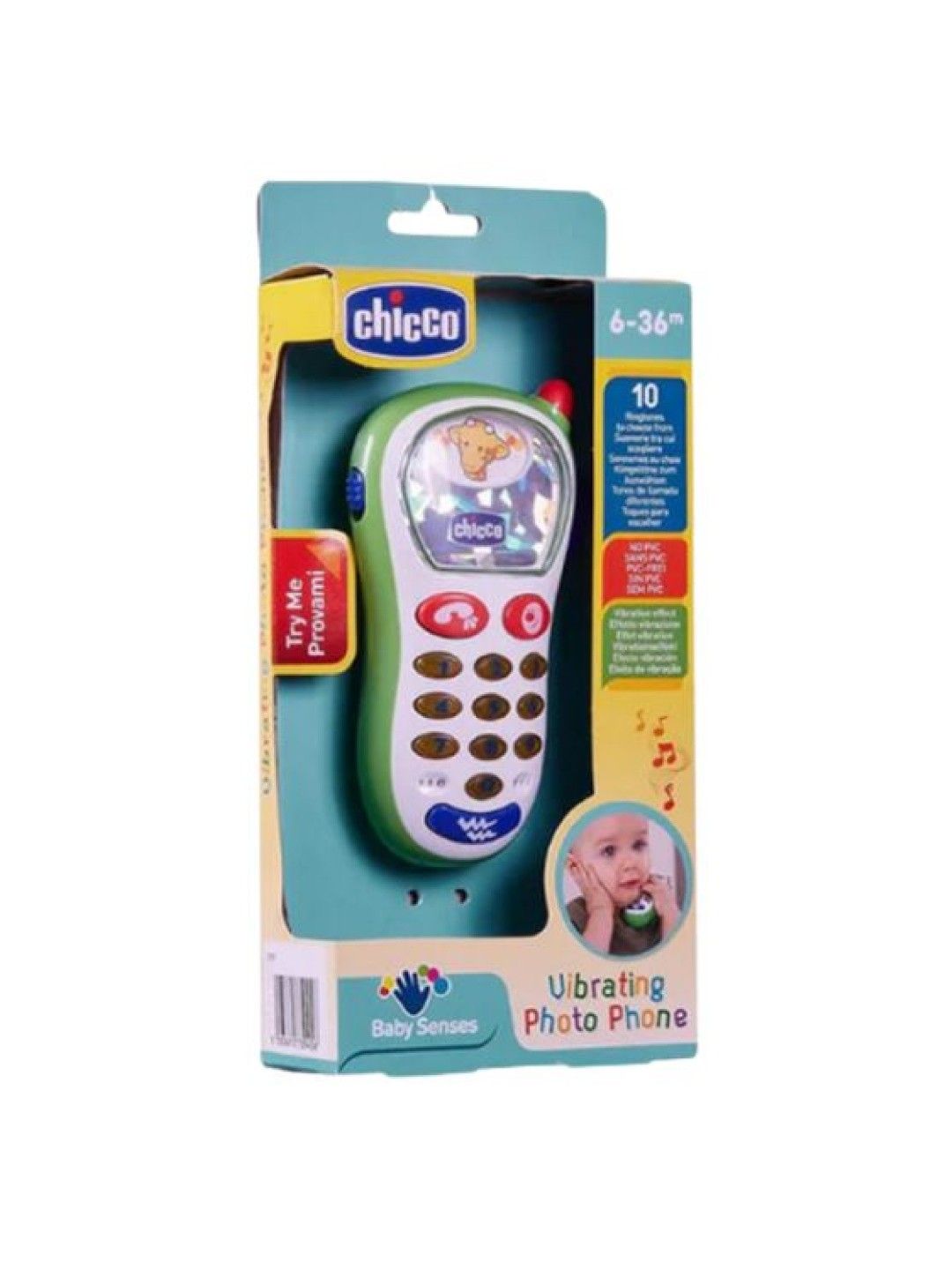Chicco Vibrating Mobile Phone (No Color- Image 2)