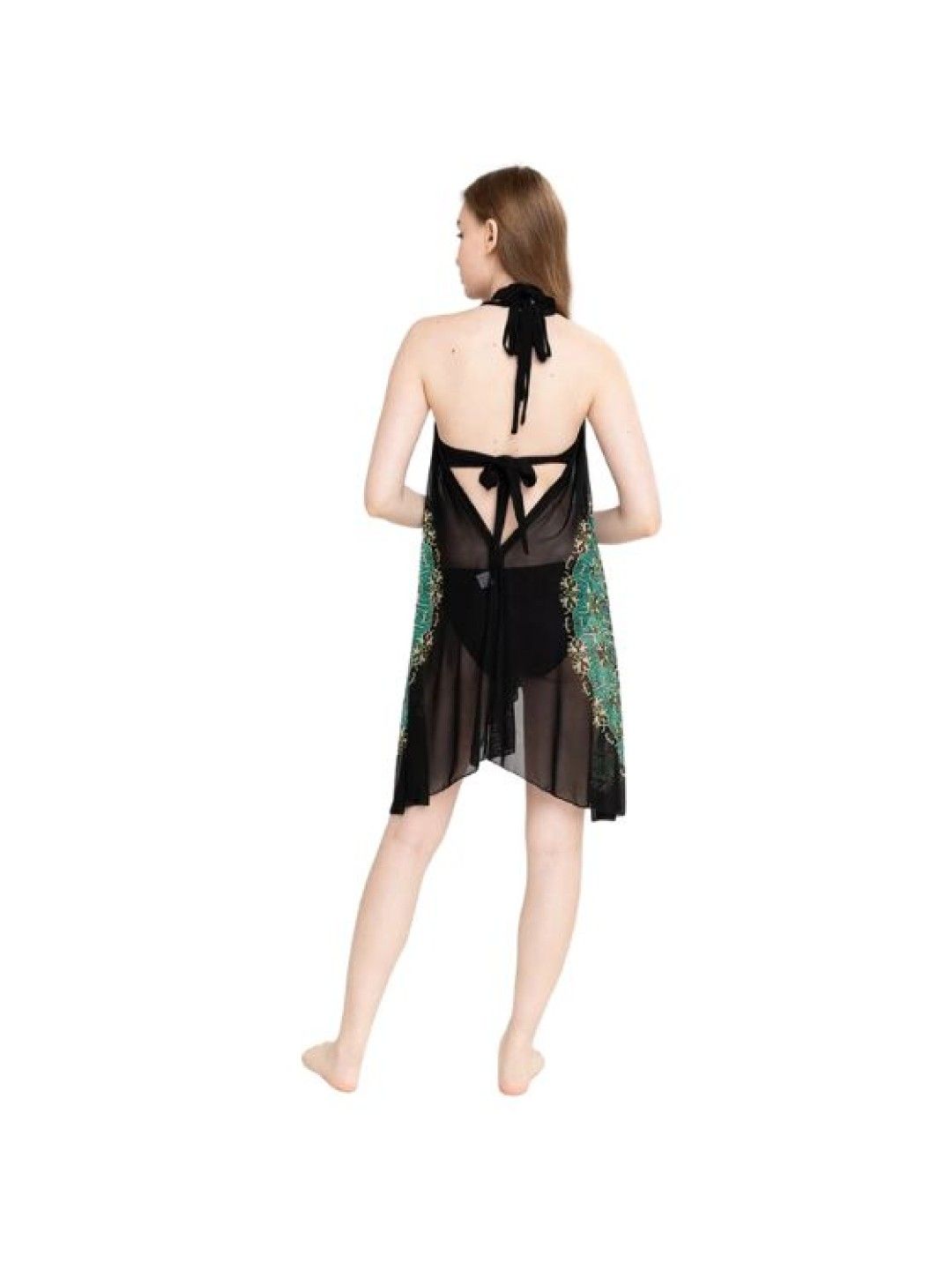 Eve's Chic Noelle Two-Way Cover Up Dress (Black- Image 4)