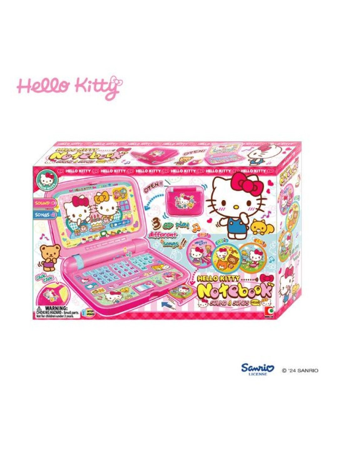 Sanrio Original Hello Kitty Computer Notebook (No Color- Image 3)