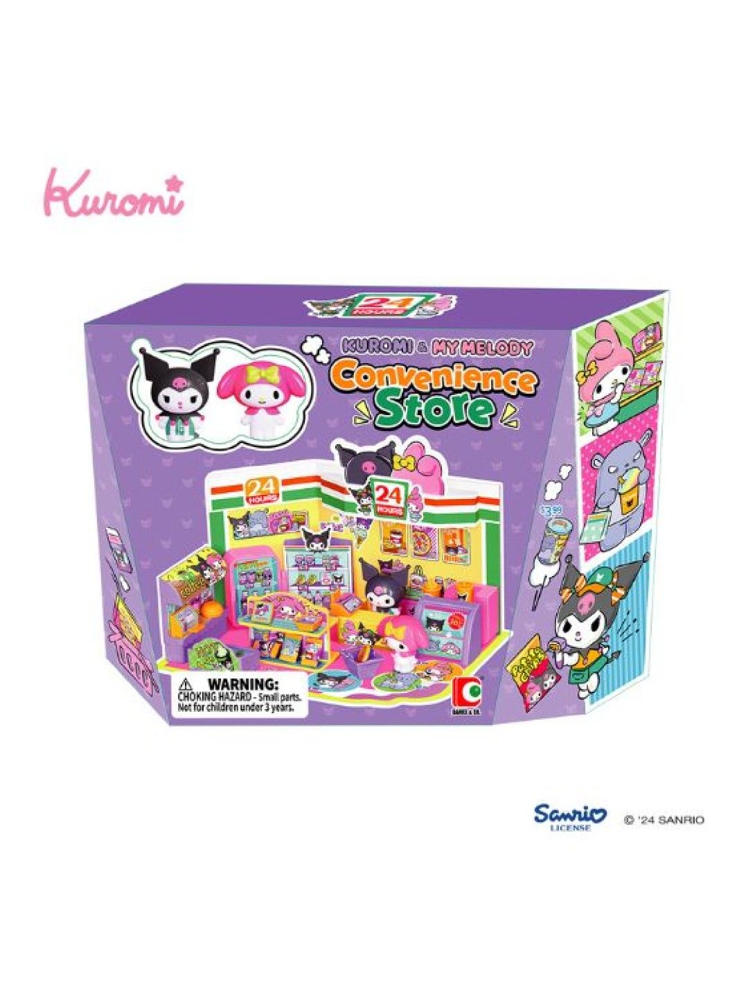 Sanrio Original Kuromi & Melody Convenience Store (No Color- Image 3)
