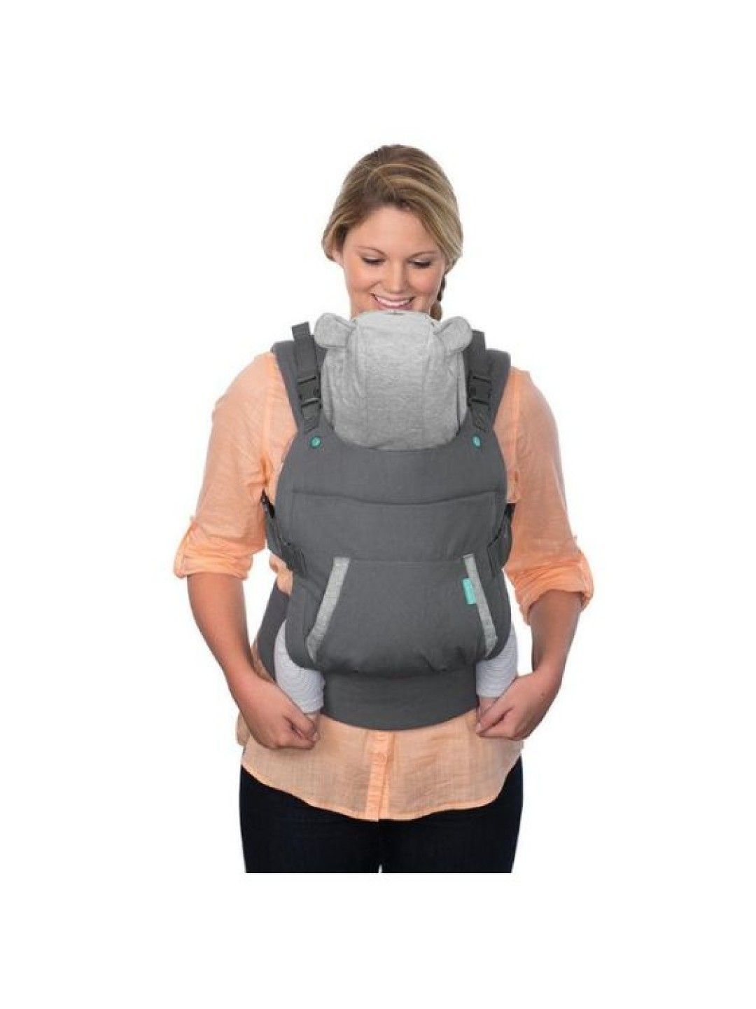Infantino Cuddle Up™ Ergonomic Hoodie Carrier (No Color- Image 3)