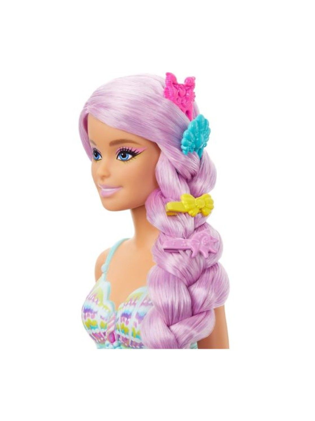 Barbie Dreamtopia Fairytale Mermaid Doll With Long Fantasy Hair (No Color- Image 3)