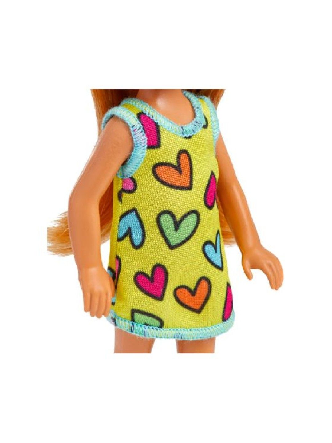 Barbie Chelsea Doll in Yellow Heart-Print Dress (No Color- Image 3)