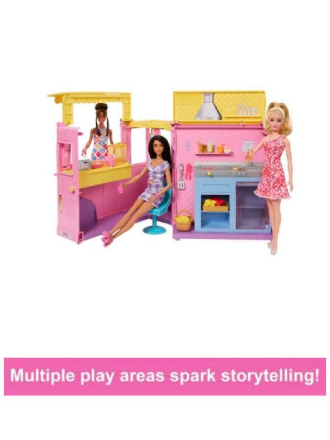 Barbie Movie Career Lemonade Truck Playset (No Color- Image 3)