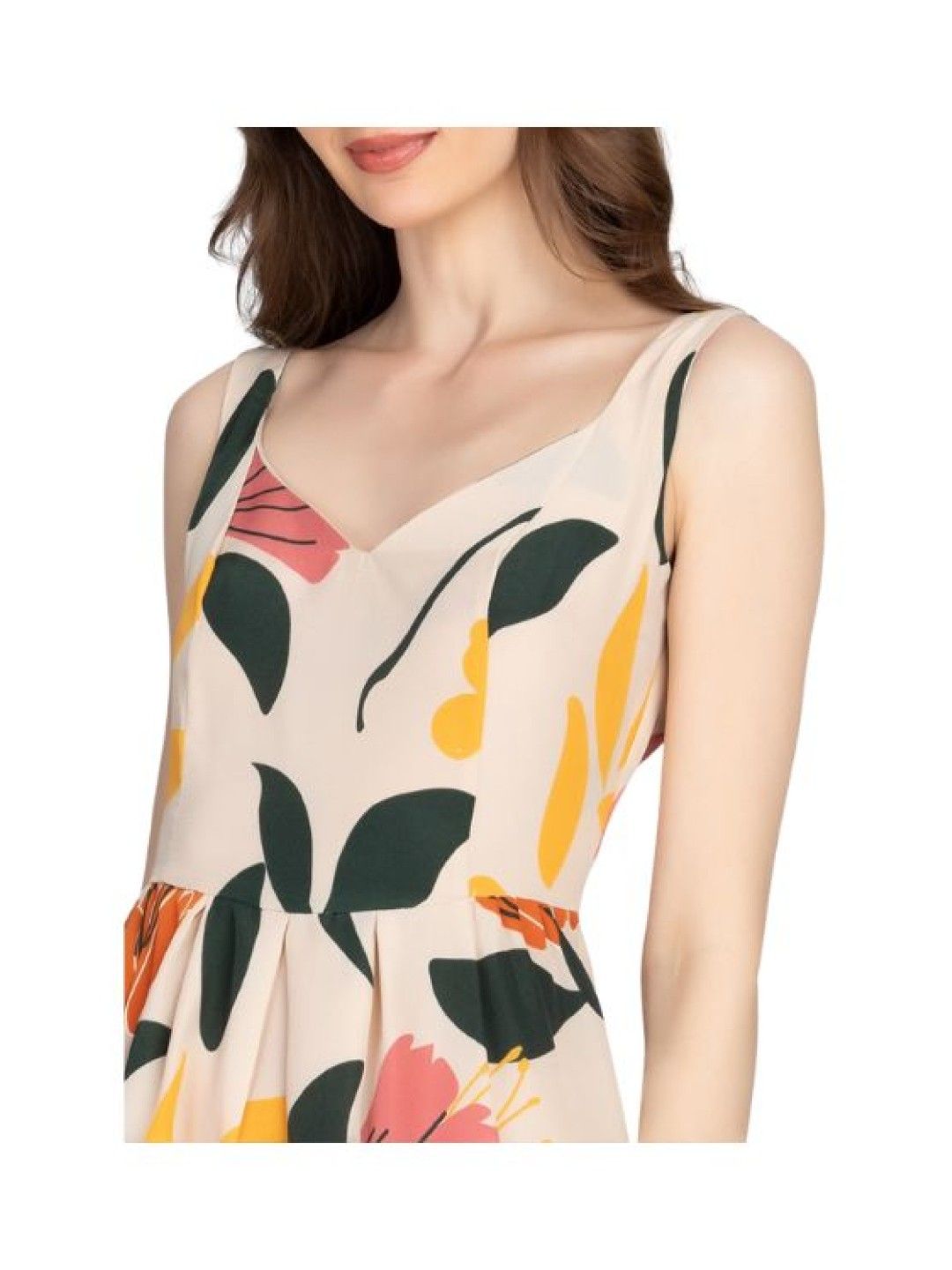 Eve's Chic Ileana Sweetheart Neckline Mini Dress (No Color- Image 3)