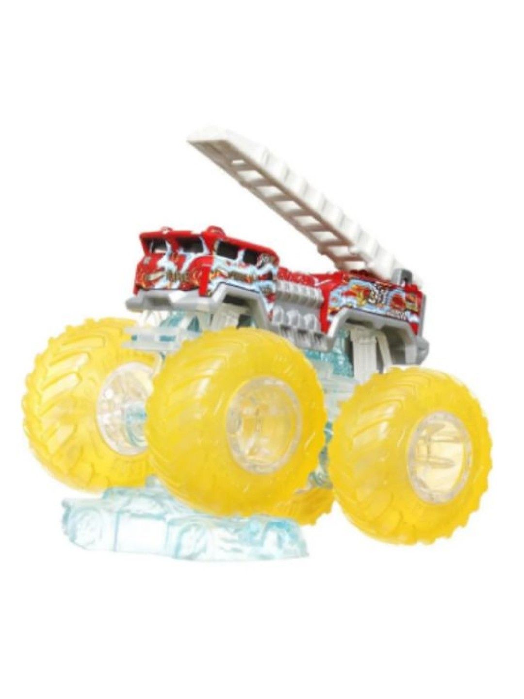 Hot Wheels Monster Trucks 1:64 Diecast - 5 Alarm (No Color- Image 2)