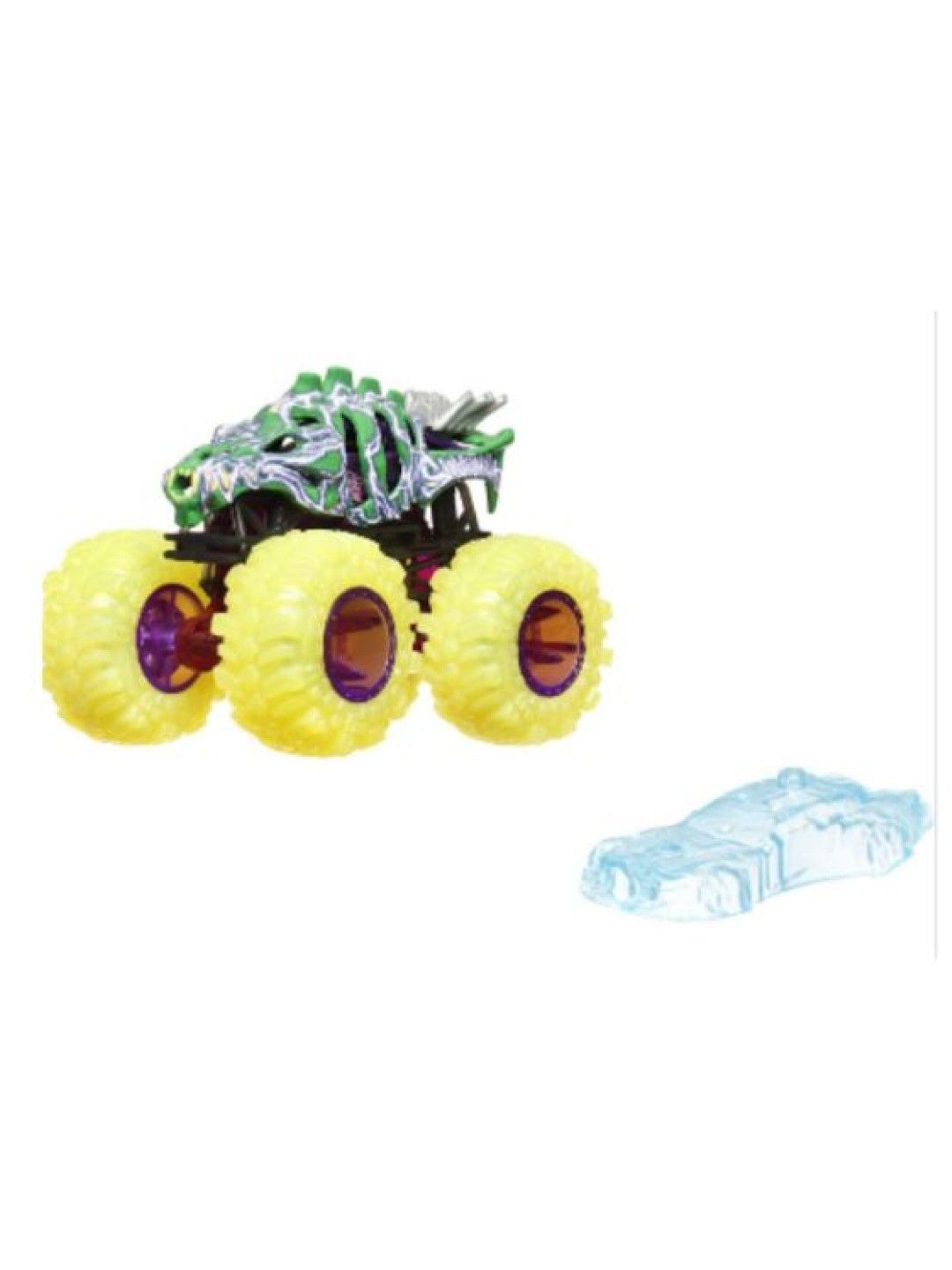 Hot Wheels Monster Trucks 1:64 Diecast - Skelesaurus (No Color- Image 3)