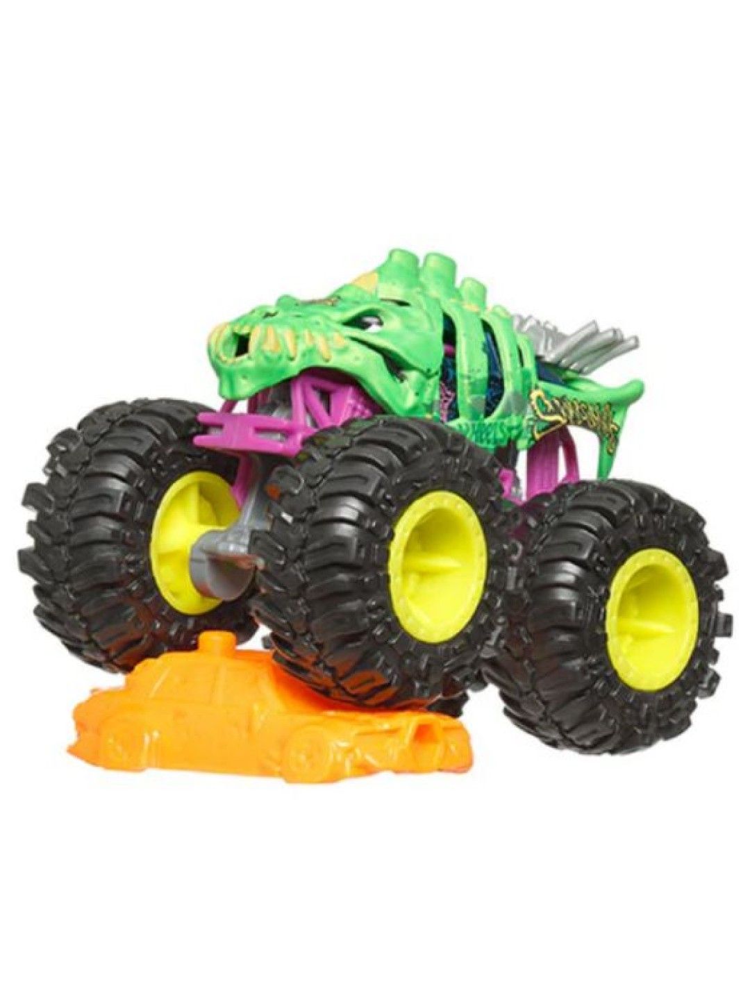 Hot Wheels Oversized Monster Truck 1:24 Diecast Vehicle - Nemesis (No Color- Image 3)