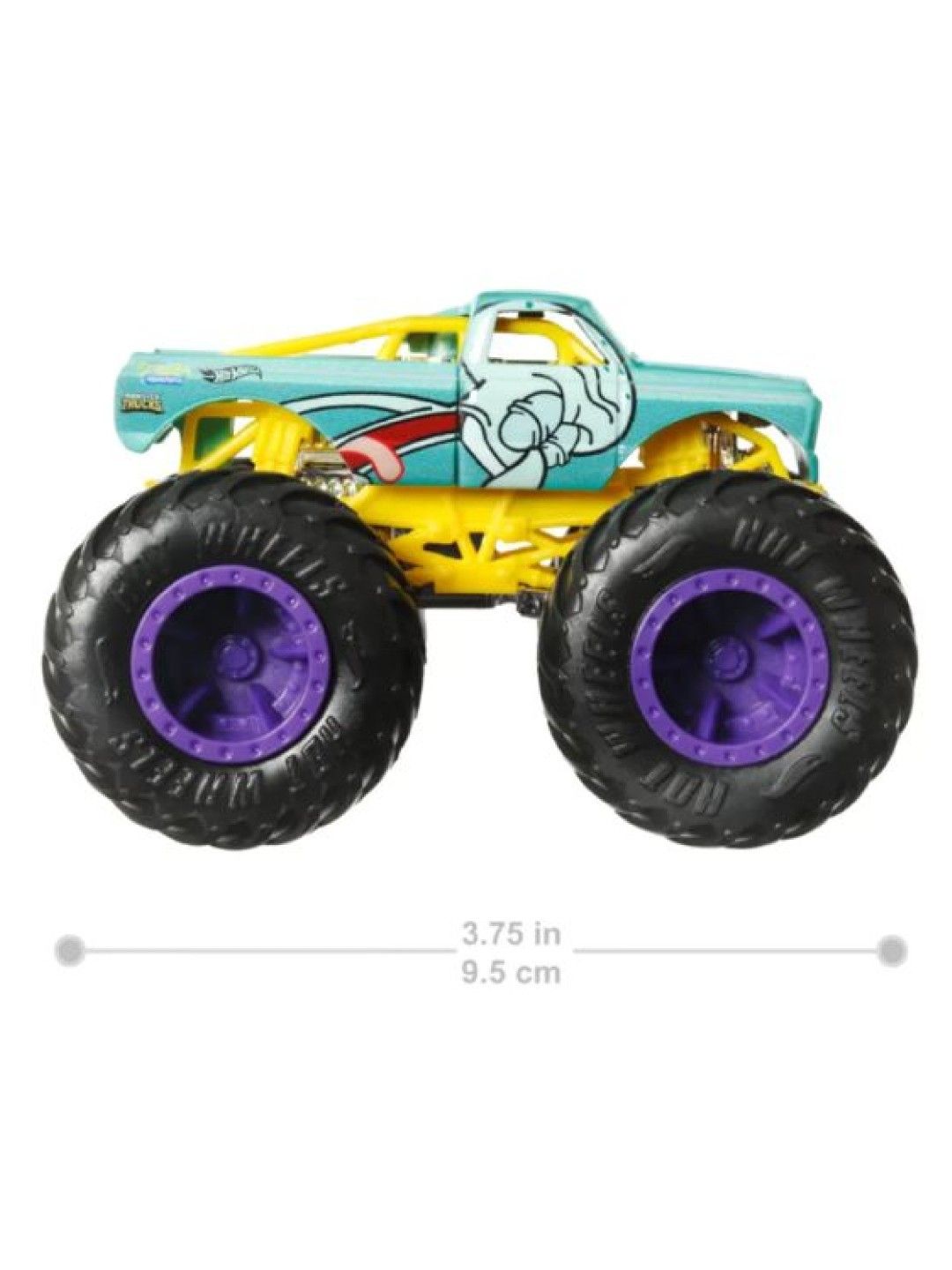 Hot Wheels Monster Trucks 1:64 Spongebob Series - Squidward (No Color- Image 3)