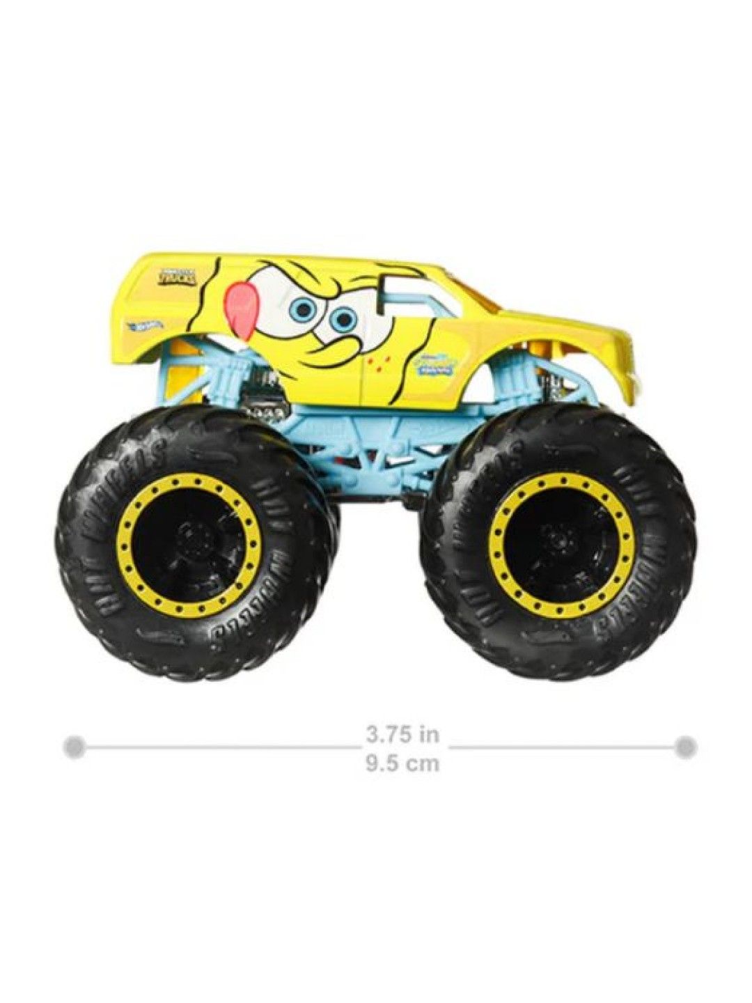 Hot Wheels Monster Trucks 1:64 Spongebob Series - Spongebob (No Color- Image 3)