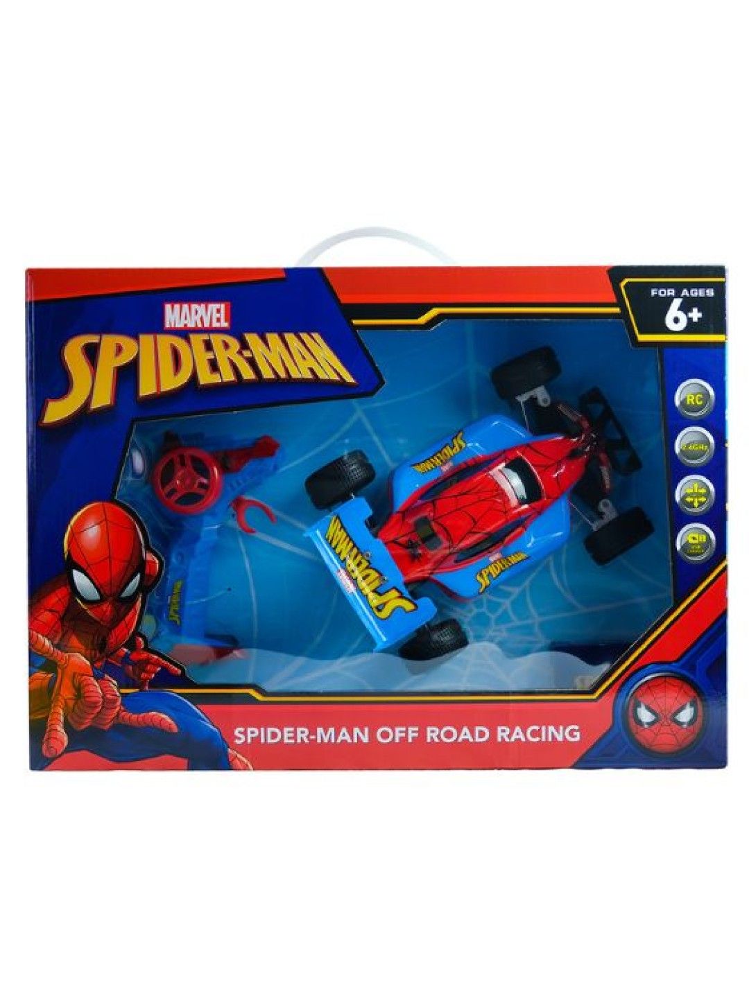 Marvel Avengers Spiderman Off Road Remote Control Race Car (No Color- Image 3)