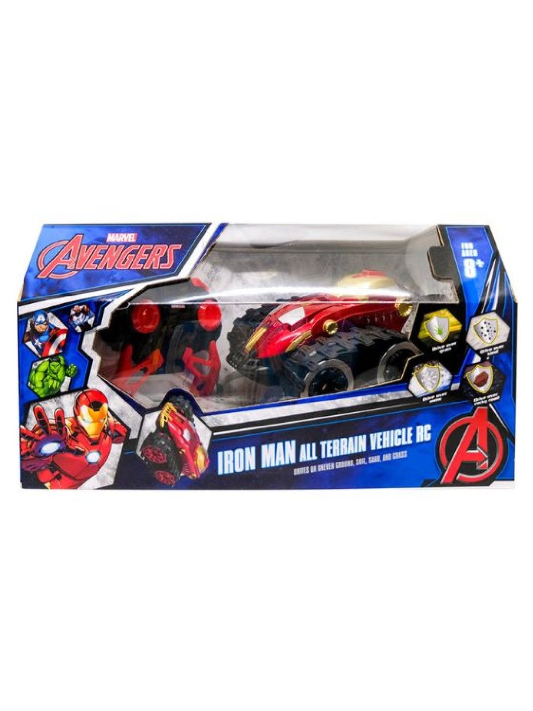 Marvel Avengers Iron Man Remote Control All Terrain Vehicle Car (No Color- Image 3)