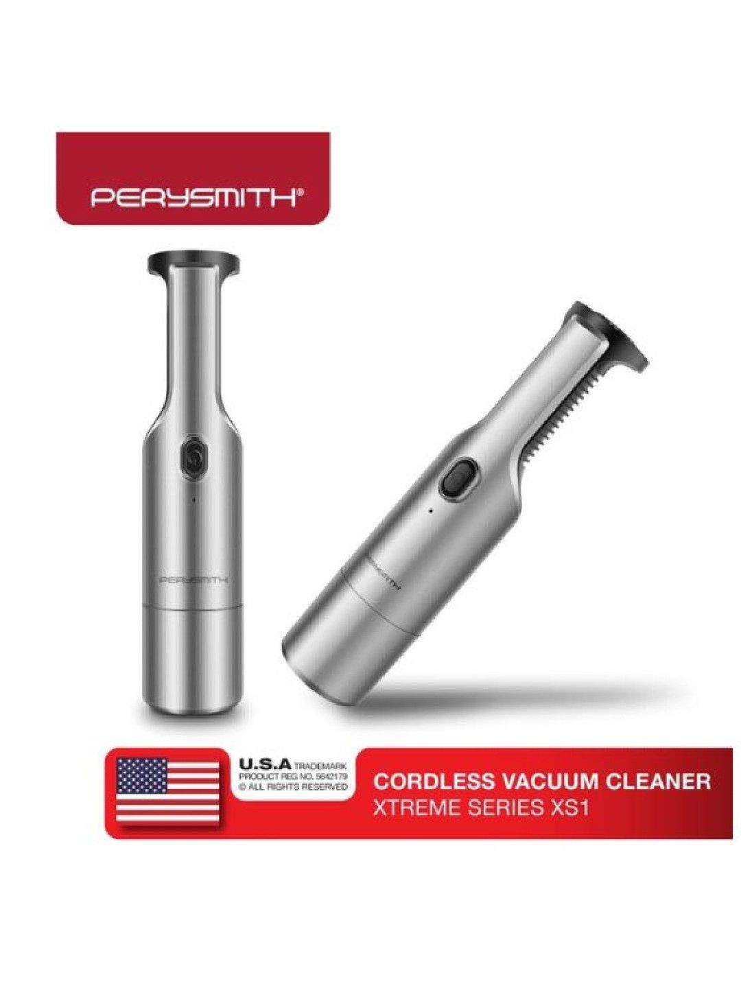Perysmith Cordless Vacuum Cleaner - Xtreme Series XS1 (No Color- Image 3)