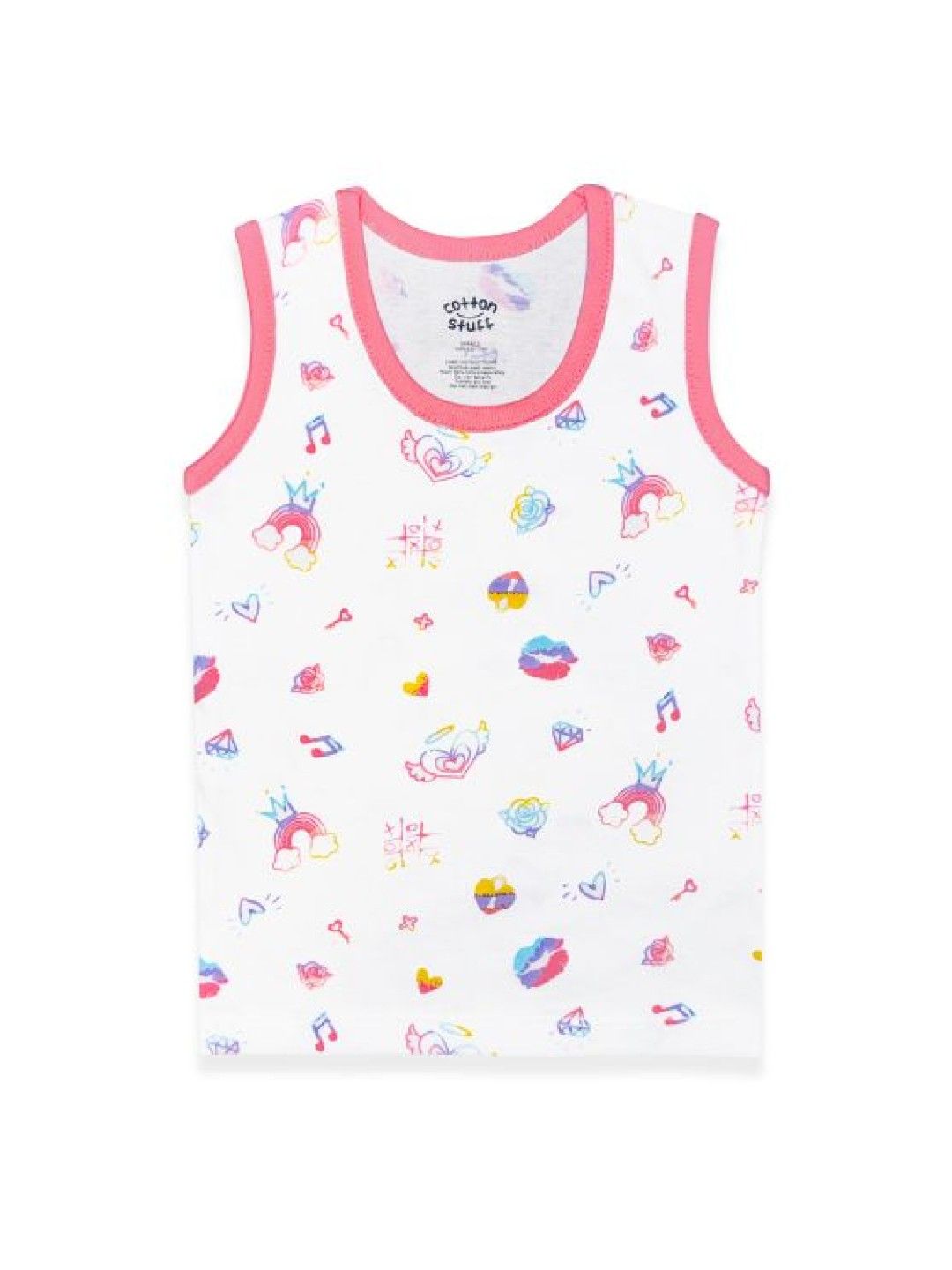 Cotton Stuff Cotton Stuff - 3-piece Sando (Skateboard - Girl) (No Color- Image 3)