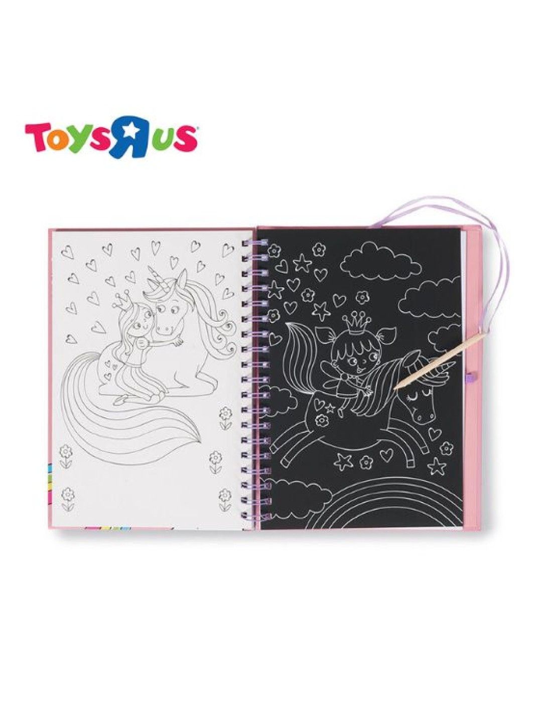 Toys R Us Creation Nation Scratch Book - Unicorns (No Color- Image 2)
