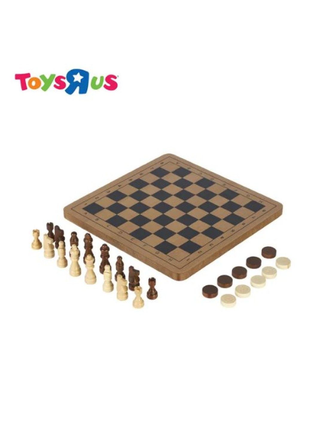 Toys R Us Play Pop 2 in 1 Chess & Checker Strategy Game