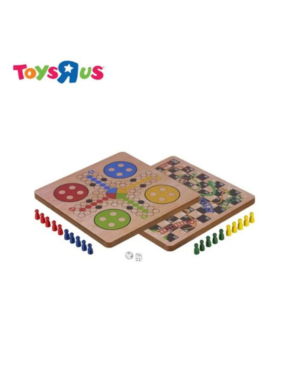 Toys R Us Play Pop 2 in 1 Travel Board Strategy Game (No Color- Image 1)