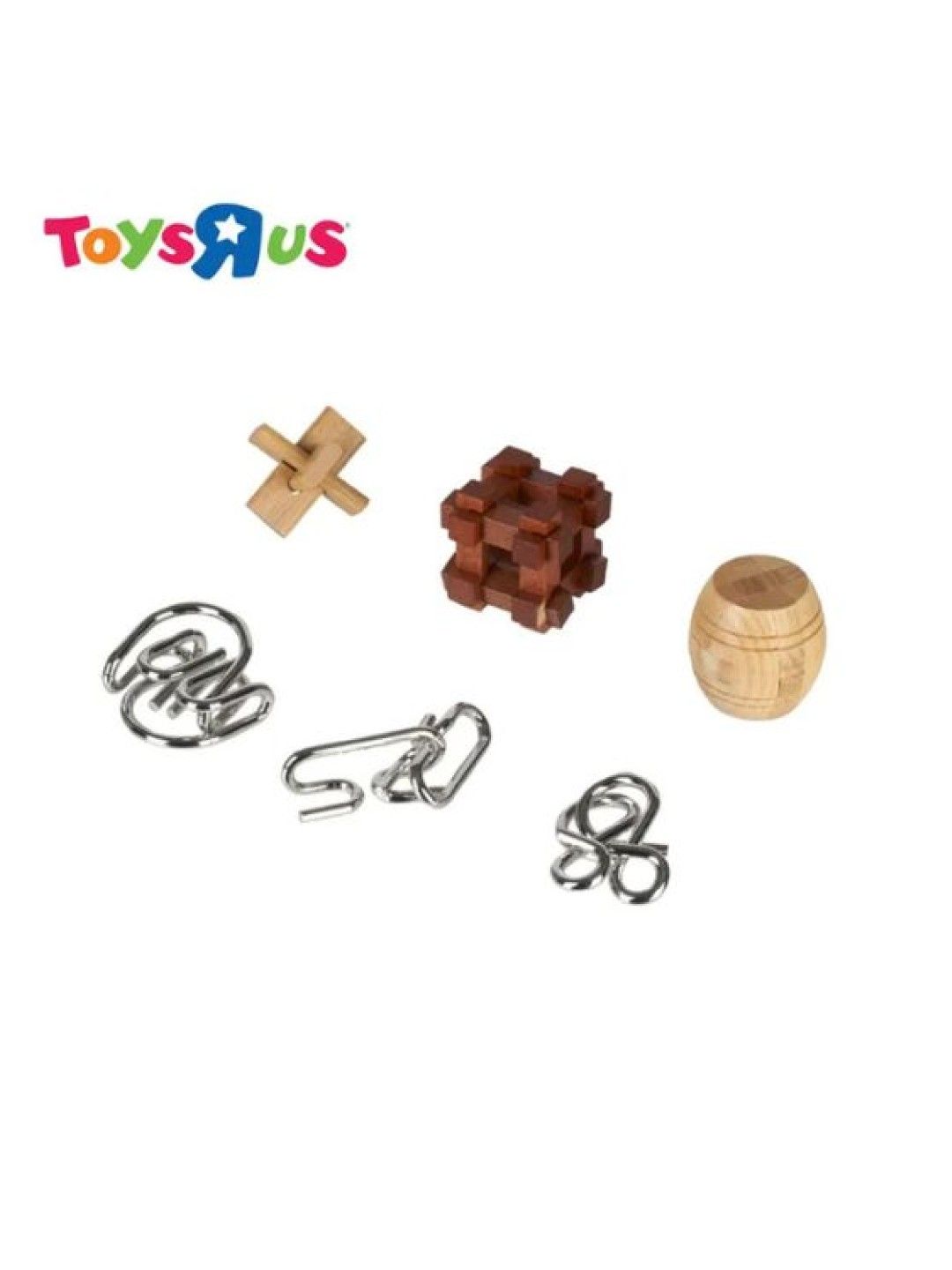 Toys R Us Play Pop Brain Teaser Puzzle Set Strategy Game (No Color- Image 1)