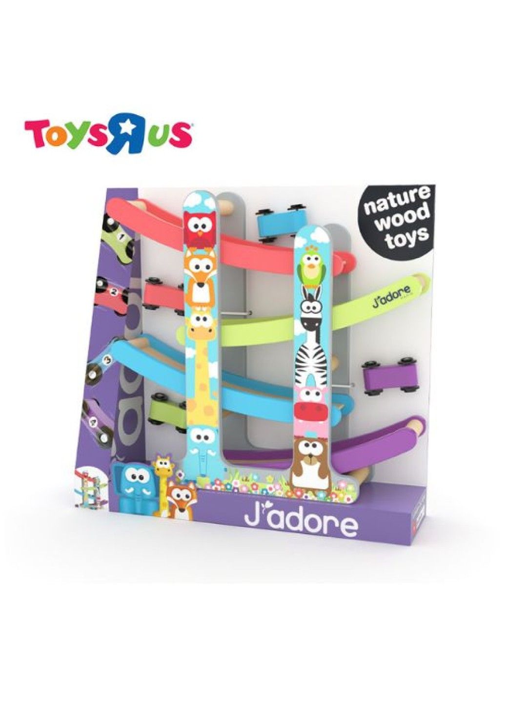 Toys R Us Jadore Nature Wood Toys Click Clack Tacer (No Color- Image 3)