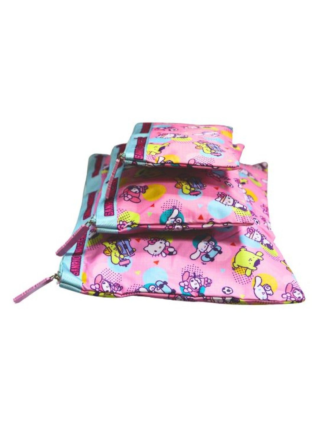 Sanrio Characters Sports 3-envelope pouch set (No Color- Image 3)
