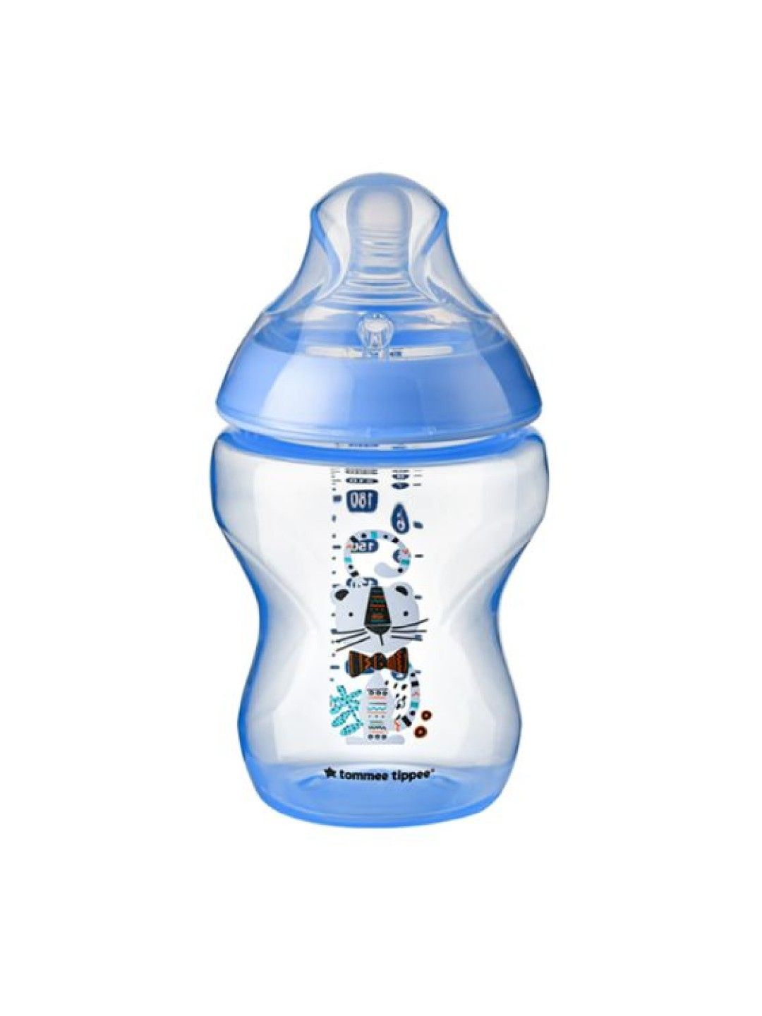 Tommee Tippee Closer to Nature PP Newborn Feeding Bottle Set (6pc set) - Blue (No Color- Image 3)