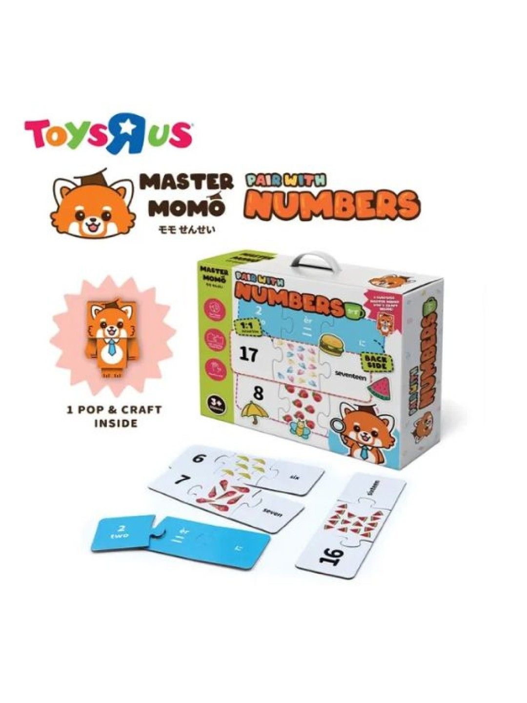 Toys R Us Master Momo Pair With Numbers (No Color- Image 1)