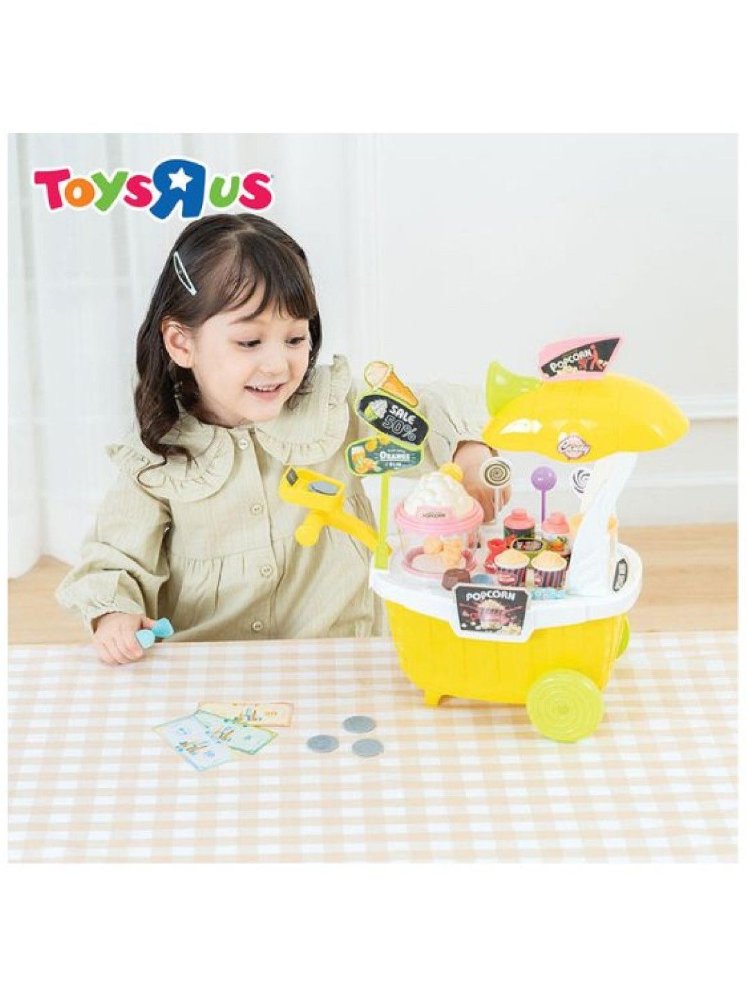 Toys R Us My Story Yummy Popcorn & Candy Cart (No Color- Image 3)