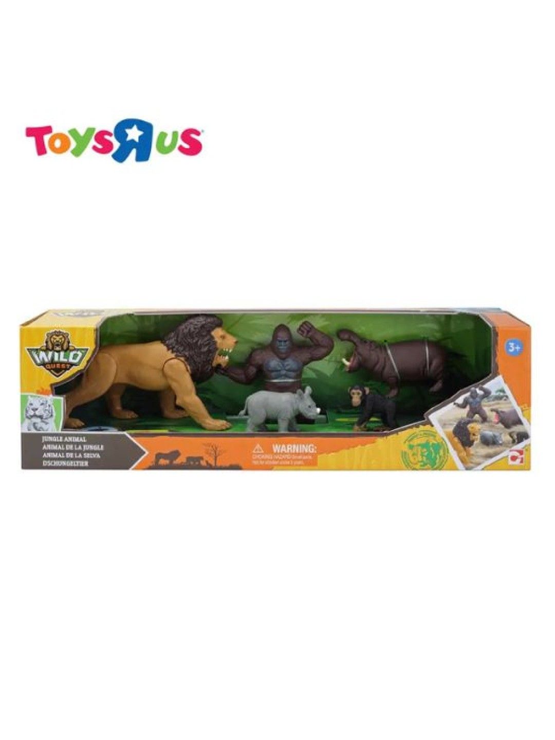 Toys R Us Wild Quest Jungle Animal Playset (No Color- Image 3)